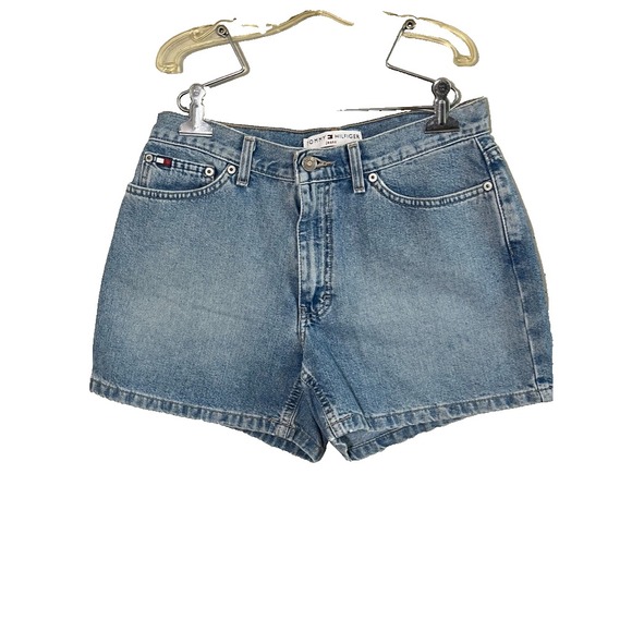 Tommy Hilfiger Pants - Retro Boyfriend Denim Jean Shorts 6 Light Wash Tommy Hilfiger Western Festival